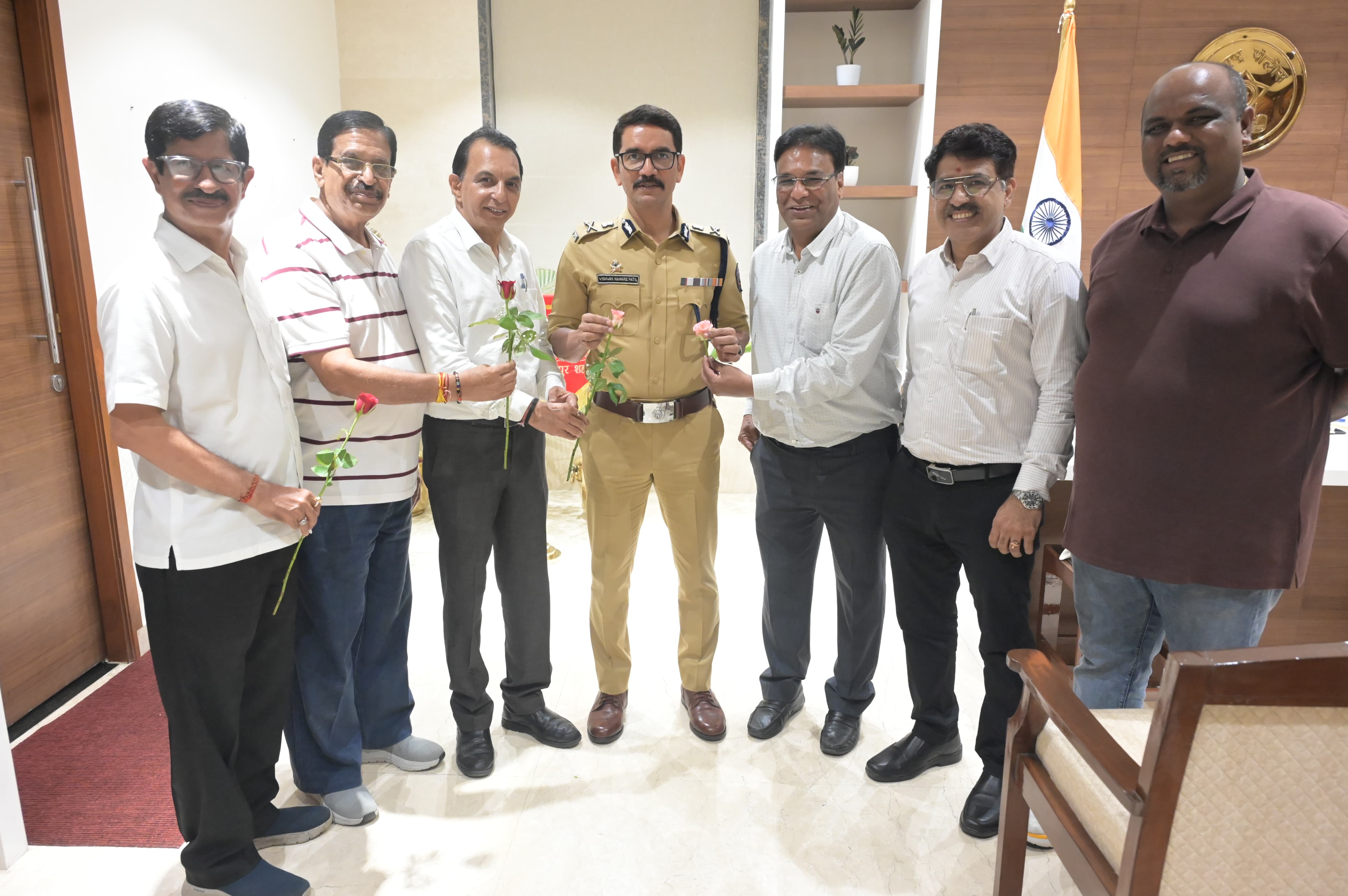 नागपुर चेंबर ऑफ काॅमर्स ने पुलिस आयुक्त का किया स्वागत