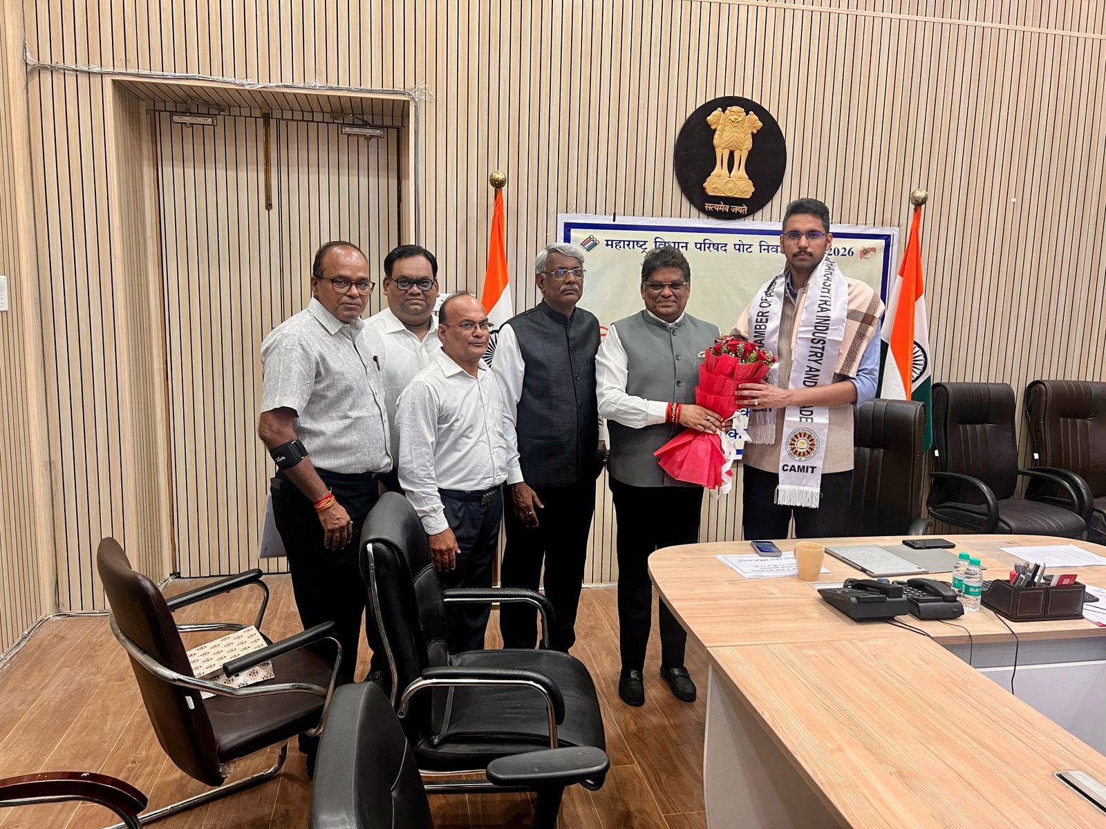 कैमिट की जिलाधिकारी से व्यापार, उद्योग एवं व्यवसाय से जुड़े मुद्दों पर हुई चर्चा